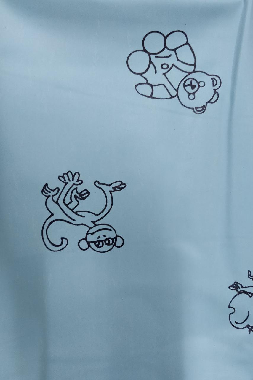 Blue printed Magic Mat Baby